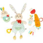 Jollybaby Комплект с бебешки играчки Jollybaby - Rabbit, 3 броя (112772)