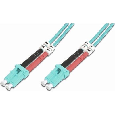 Digitus DK-2533-07/3 Fiber Optic Patch Cord, LC to LC, Multimode, OM3, 50/125 µ, Duplex, 7m