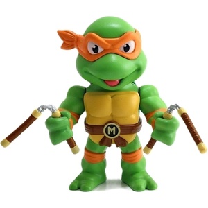 Jada Toys Метална фигурка Jada Toys - TMNT, Michelangelo с нунчаку, 10 cm (9331848314R00) - ozone