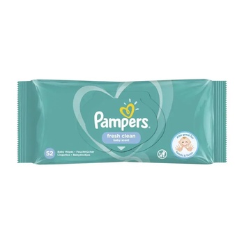 Image 1 of Pampers Fresh, мокри кърпички, 52бр (8001841041360)