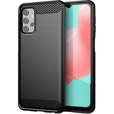 Forcell Противоударен Калъф за Samsung A53, Forcell Carbon Case, Черен (5903396142420)