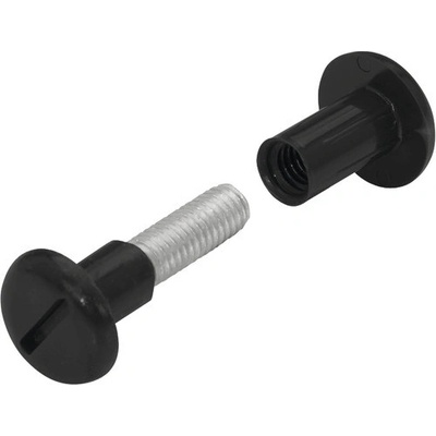 Spojovací šroub M6x30-40mm, černý, 4 ks – Hledejceny.cz