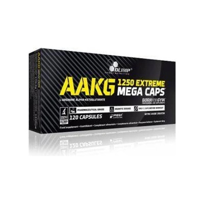 Olimp Sport Nutrition Аминокиселини AAKG Mega Caps 1250 mg. , 120 капсули, 1377