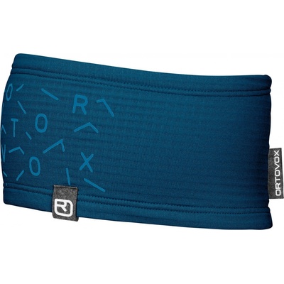 Fleece Light Grid Petrol Blue