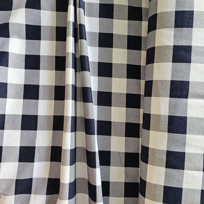 Flanel modrá kostka 150 cm šíře cena za bm 87975 Český výrobce
