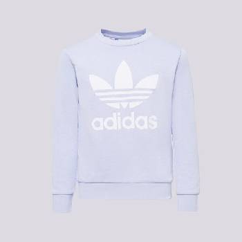 Adidas Суитчър Trefoil Crew Girl детски Дрехи Суичъри IN8428 Виолетов 164 (IN8428)