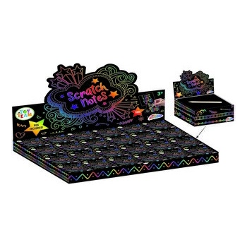 LAMPS Vyškrabávací obrázky v notýsku