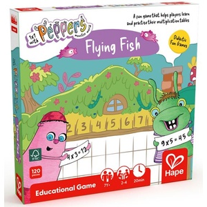 Hape Образователна настолна игра Hape - Летяща риба (H1660)