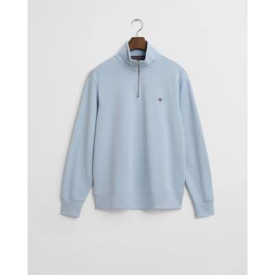 Gant Блуза Gant Shield Half-Zip Sweatshirt - Fresh Blue
