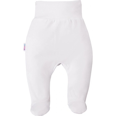 EEVI Polodupačky White Basic bílá – Zboží Dáma