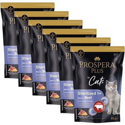 Prospera Plus Sterilized 1+ Beef & Pumpkin консерви 6 x 85 г