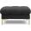 Cosmopolitan Design Тъмносива табуретка Bali - Cosmopolitan Design (COS_POUF_170_E1_BALI4)