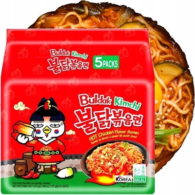 Samyang Hot Chicken Ramen Kimchi 5 x 135 g