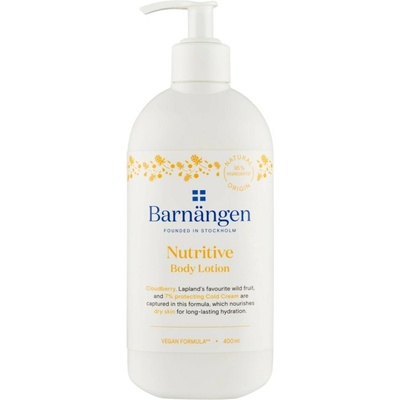 Barnängen Nutritive telové mlieko pre suchú až veľmi suchú pokožku 400 ml