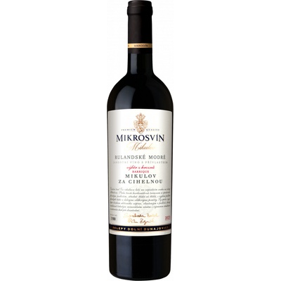 Mikrosvín Rulandské modré barrique, Traditional line, Za Cihelnou, 0,75 l 13% (holá lahev)