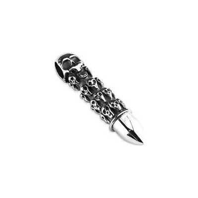 Šperky4U Ocelový přívěšek motorkářský OPP1205