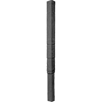 DITON Plotový systém NOVÁ TRÓJA Velikost: 13 x 13 x 331, Varianta: Nová Trója - sloupek 260 koncový antracitový, Povrch: natur, reliéfní