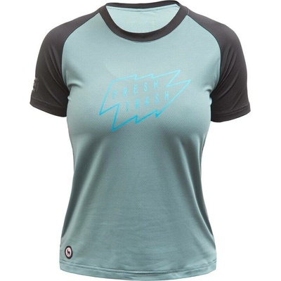 FRESH TRASH WOMEN´S Horizon short sleeve tee mint/black