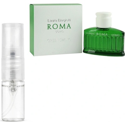 Laura Biagiotti Roma Uomo Green Swing toaletná voda pánska 2 ml vzorka