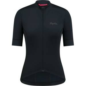 Rapha Дамска фланелка с къс ръкав за колоездене Rapha Women's Brevet Element Jersey Cycling jersey - Black / Grey - размер XXS (156-2872-0111)