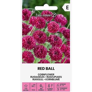 Image 1 of Seklos Метличина Червена Топчеста Centaurea cyanus