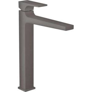 Hansgrohe Metropol - Смесител за умивалник с изпускателен клапан „Push-Open, матиран черен хром 32512340 (32512340)