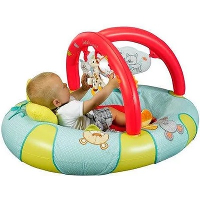 Sophie Универсална надуваема гимнастика с матраче за игра тип "пашкул, Софи жирафчето (s240120)