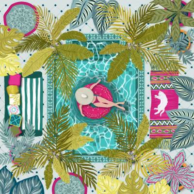 Pieces & Peace - Puzzle Summer Pool - 1 000 piese