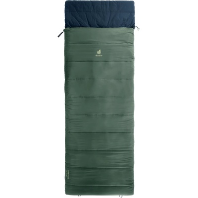 Deuter Синтетичен спален чувал Deuter Orbit SQ -5°C Synthetic sleeping bag - Ivy / Ink - размер 195 + 35 x 79 cm (514-1608-0111)