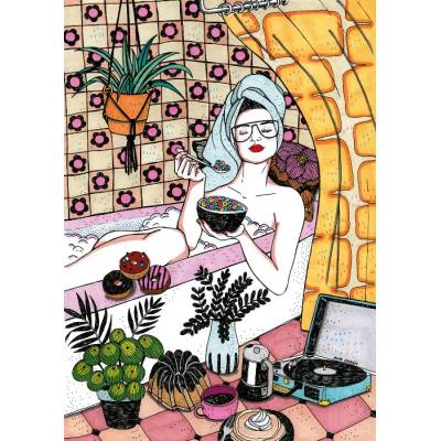Magnolia - Puzzle Bath & Cereals - 1 000 piese