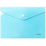 Biurfol Plastic briefcase with latch A5 blue Biurfol (TKP-A5-02)