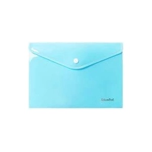 Biurfol Plastic briefcase with latch A5 blue Biurfol (TKP-A5-02)