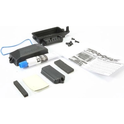 Traxxas Box, receiver (sealed)/ foam pad/ silicone grease/ 3x8mm BCS, TRX5624 (TRX5624)
