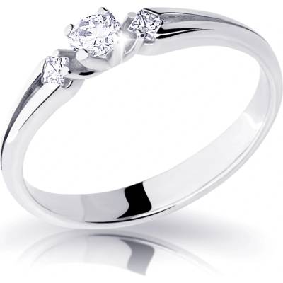Cutie Jewellery diamonds dámský prsten Z6866 2105 ze zlata s diamanty Bílá