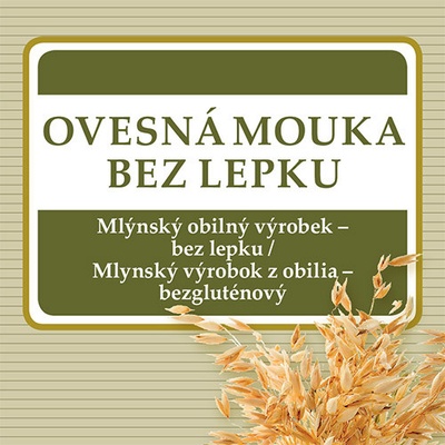 Adveni Ovesná mouka bez lepku 250 g