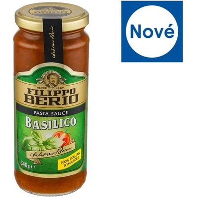 Filippo Berio Rajčatová omáčka s bazalkou 340 g