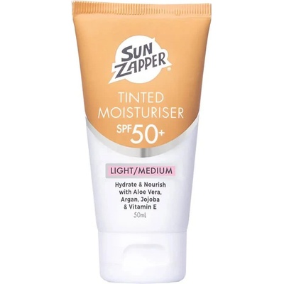 SUN ZAPPER Tinted SPF 50+ 50ml Facial Sunscreen - Brown (Brown)