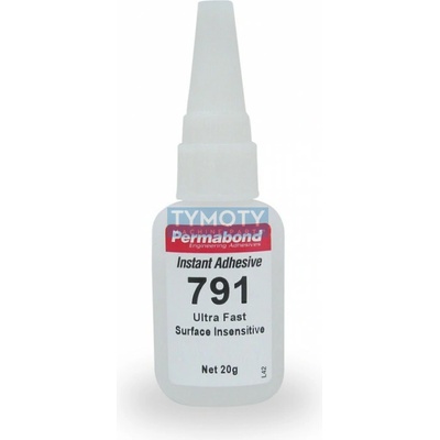 Permabond 791 kyanoakrylátové lepidlo, nízka viskozita 20 g