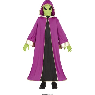 Fiestas Guirca Детски костюм - Извънземно в наметало Размер - деца: M: 115-123 см