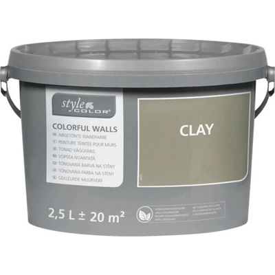 StyleColor Clay 2,5 l hnedá