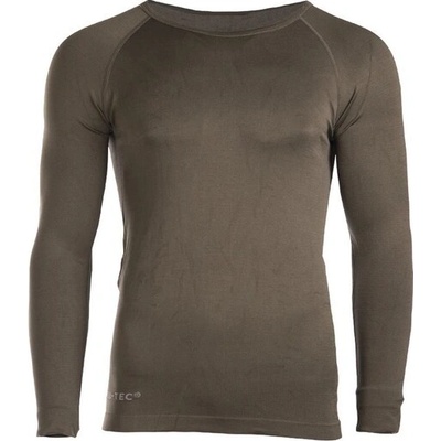 Mil-Tec tričko s dlhým rukávom Sports olive