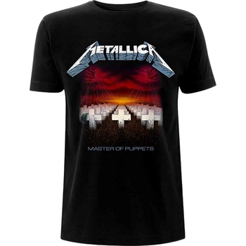 Metallica Риза Master of Puppets Tracks Unisex Black 2XL (METTS23MB05)