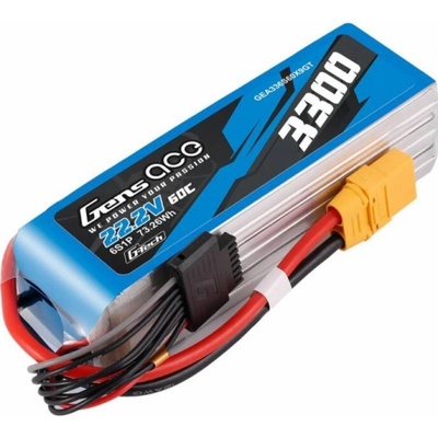 Gens Ace Akumulátor Lipo G-Tech 3300mAh 22,2V 60C 6S1P XT90 – Zbozi.Blesk.cz