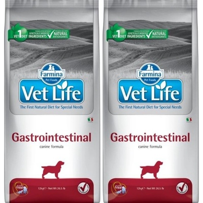 Vet Life Gastrointestinal Canine 2 x 12 kg
