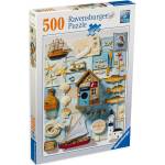 Ravensburger Пъзел Ravensburger от 500 части - Морски усет (16588)