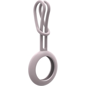  Силиконова каишка за Apple AirTag - Silicone Fexible Keychain Loop (розов)