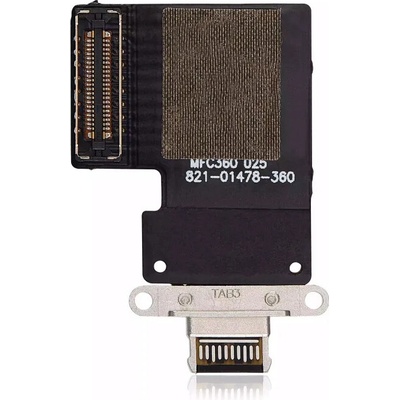 Nabíjecí obvod + Flex kabel iPad Pro 12.9" 3. gen (2018) / 4. gen (2020) / Pro 11" 1. gen (2018) / 2. gen (2020) – černý IPD0092