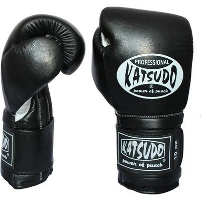 Katsudo Боксови ръкавици Professional II, черни (215.KAT.PROFESIONAL.BLACK)