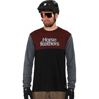 Horsefeathers Fury LS Burgundy