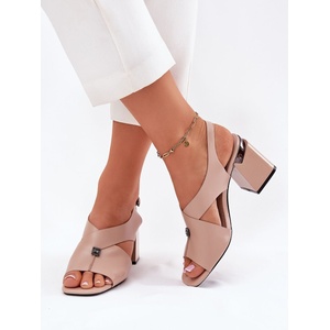 Step in style Дамски сандали с ток модел 212827 Step in style